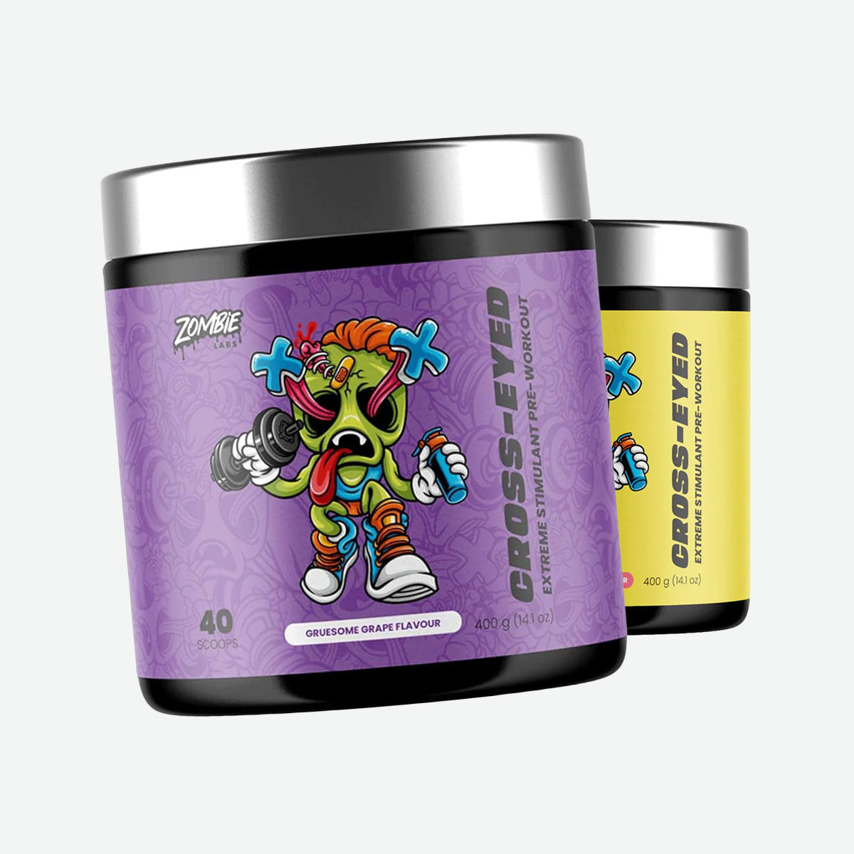 Zombie Labs Cross Eyed Pre Workout 40 scoops 2 flavours