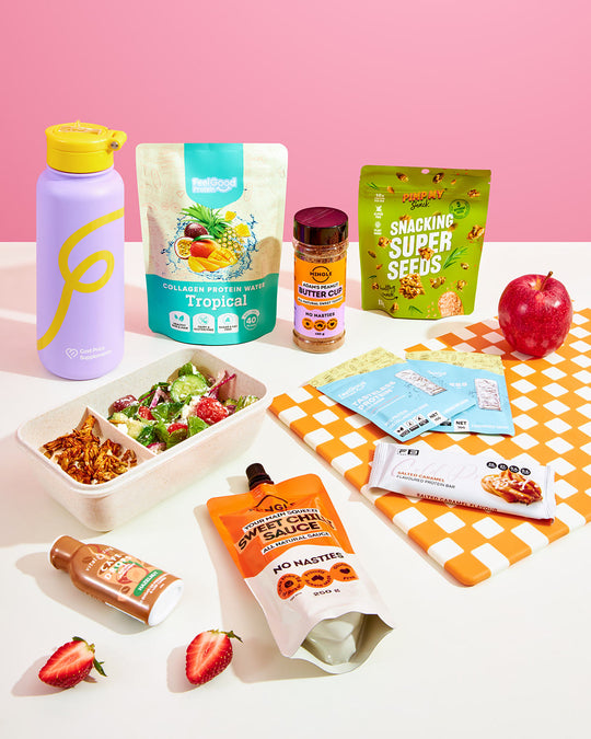 Healthy Snacks on a table