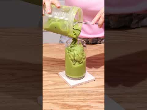 Tasteless Probiotics by Feel Good Protein being added to a green smoothie to boost gut health